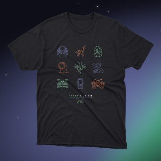 Camiseta Sci-fi Icons<br><br>